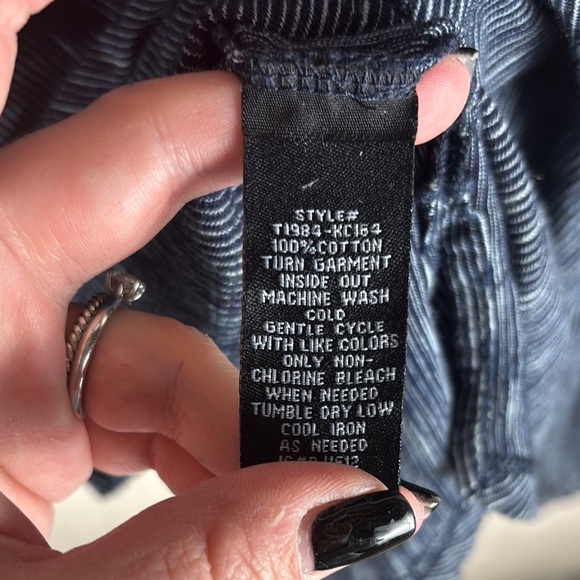 Sanctuary > Blue Long Sleeve Shirt Extra Small - Picture 9 of 12